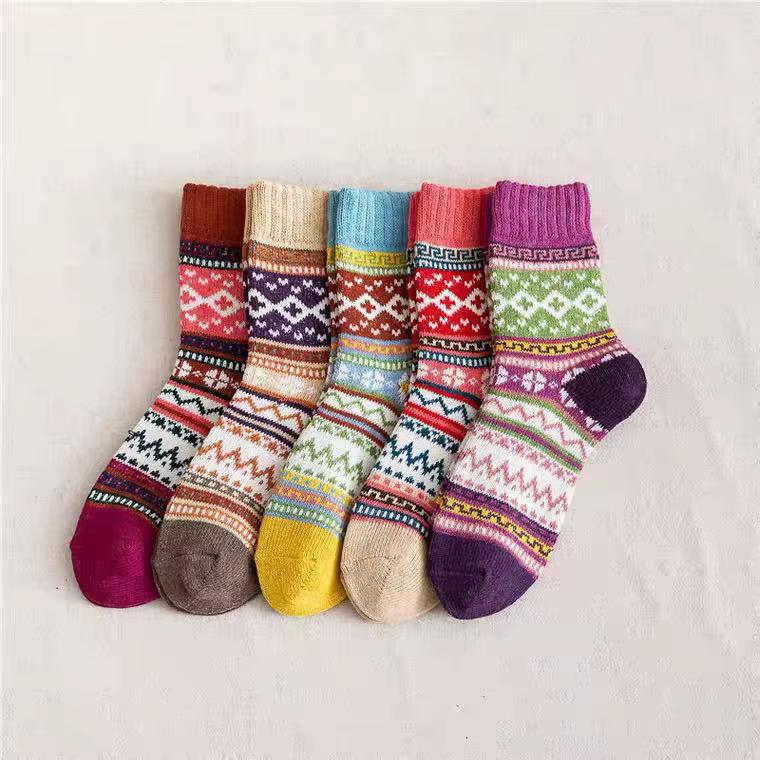 Signe Women's Nordic Wool Socks 5-Pair Pack