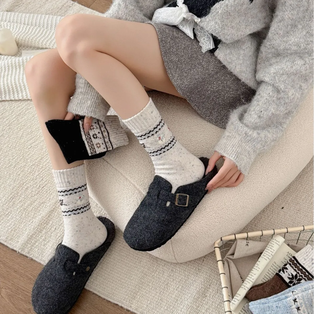 Sanna (1-Pair) Merino Wool alternate view 4
