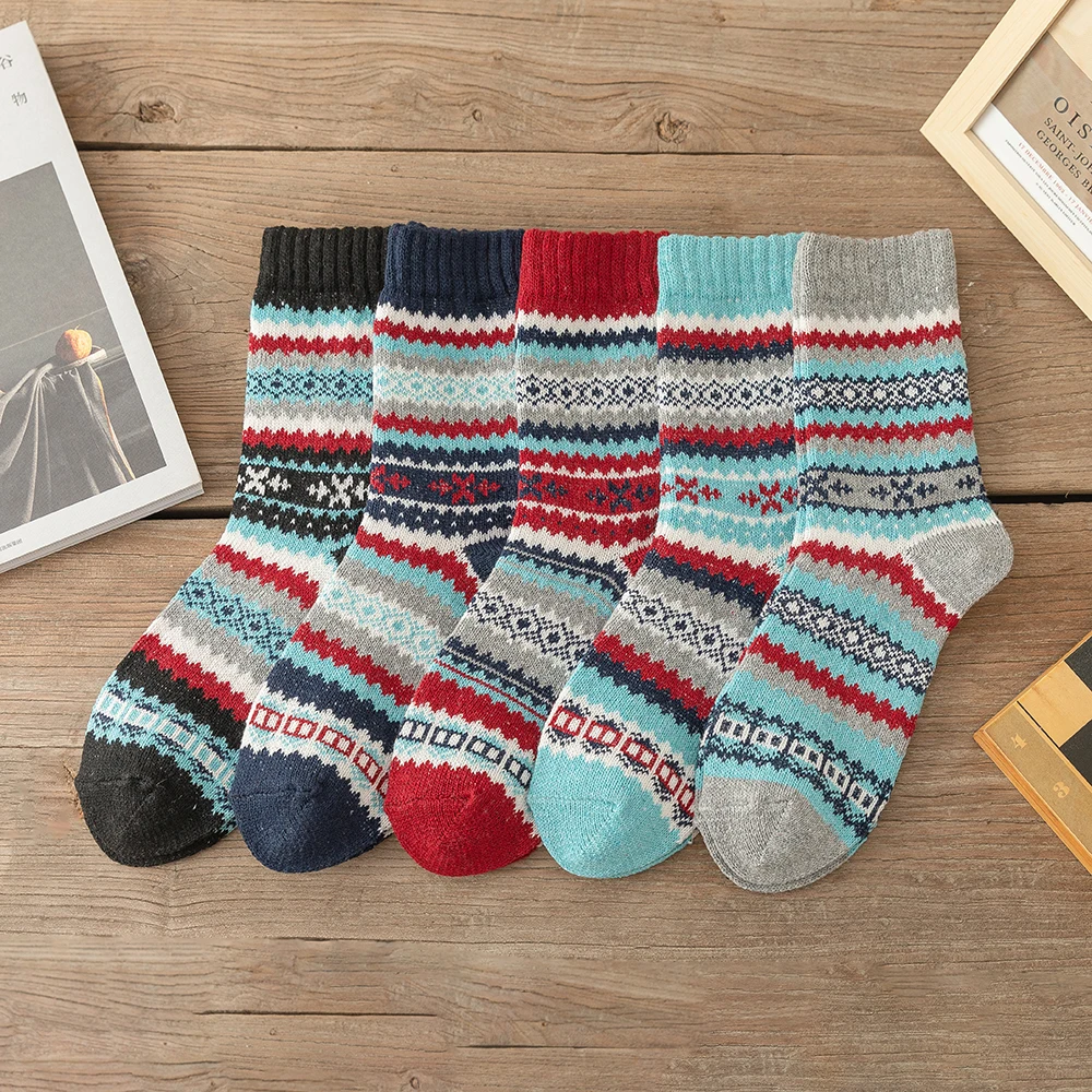Henrik Men's Nordic Wool Socks 5-Pair Pack