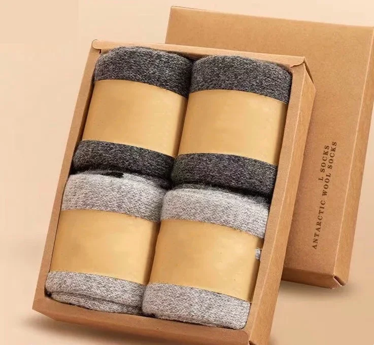 Vesterålen (4-Pairs) Merino Wool Socks - Authentic Nordic Wool Socks 5-Pack