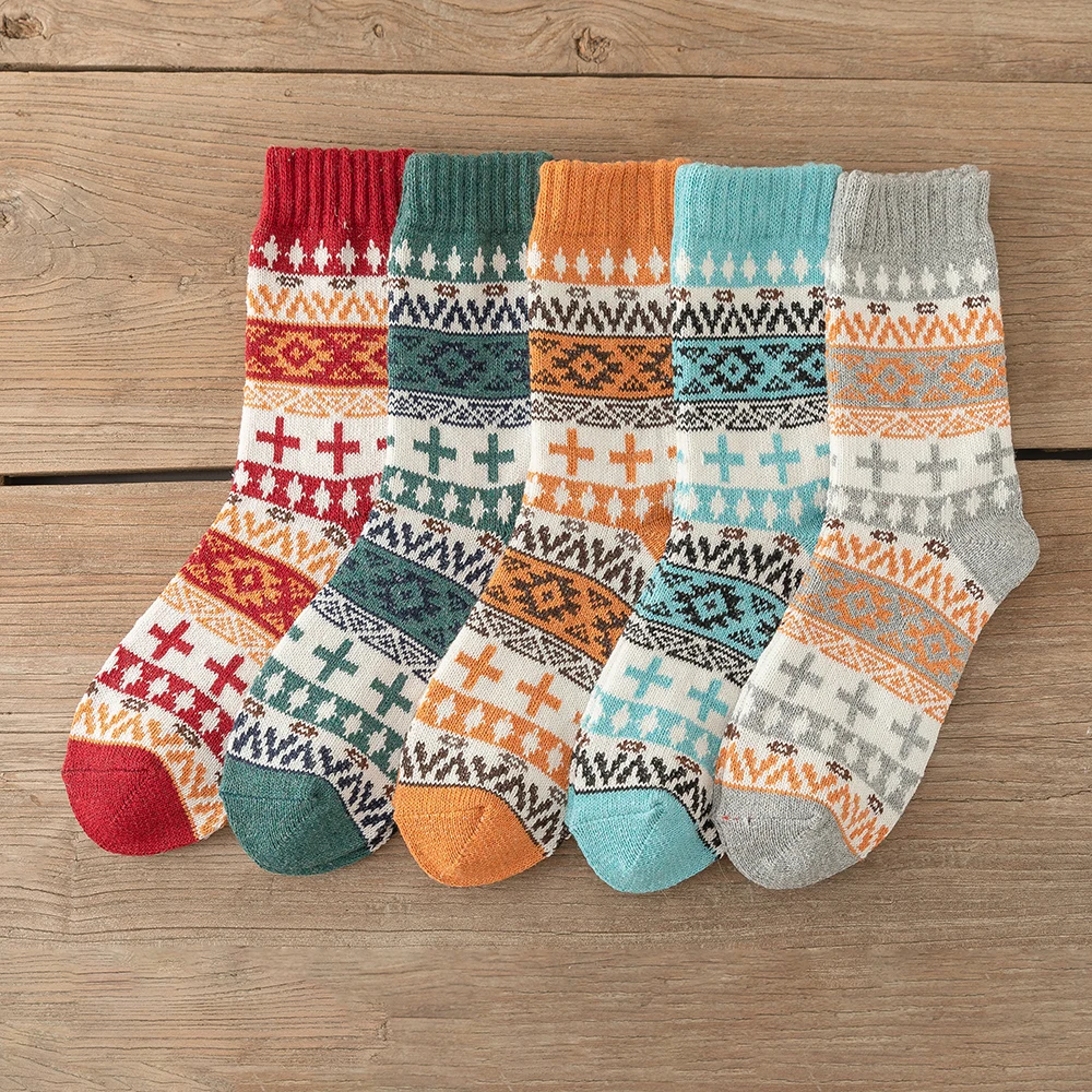Trygve Men's Nordic Wool Socks 5-Pair Pack